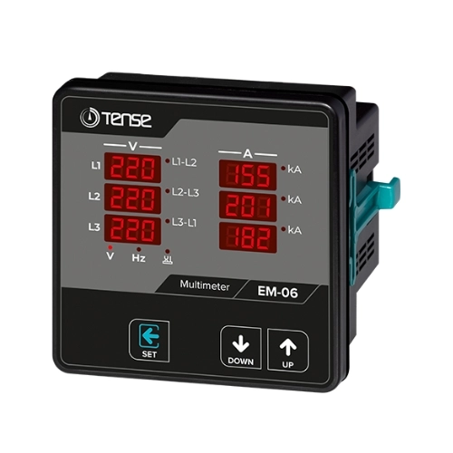 EM-06 Elektronik Multimetre 96x96
