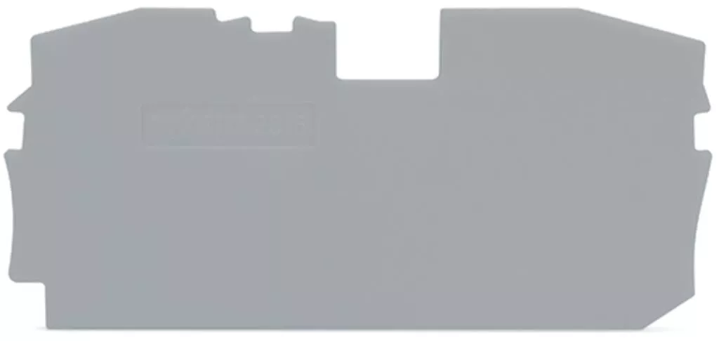 Sonlandırma kapağı; 1 mm kalınlığında