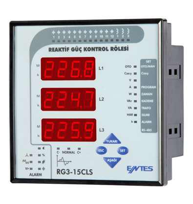RG3-15CLS REAKTİF GÜÇ KONTROL RÖLESİ
