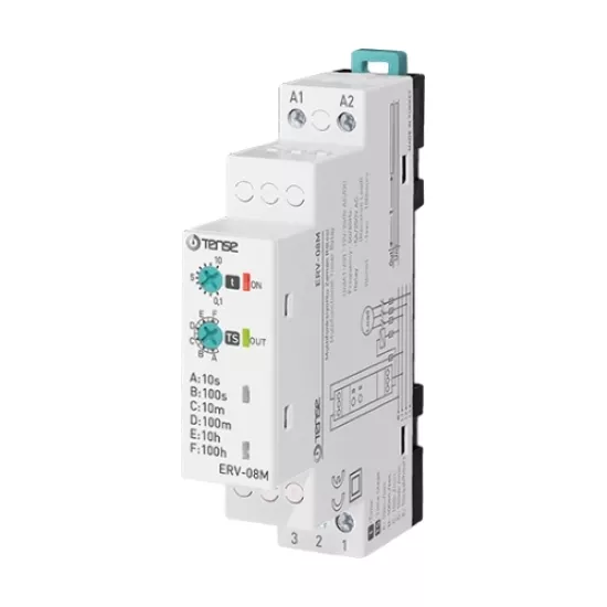 ERV-08M Multifonksiyonlu Zaman Rölesi 