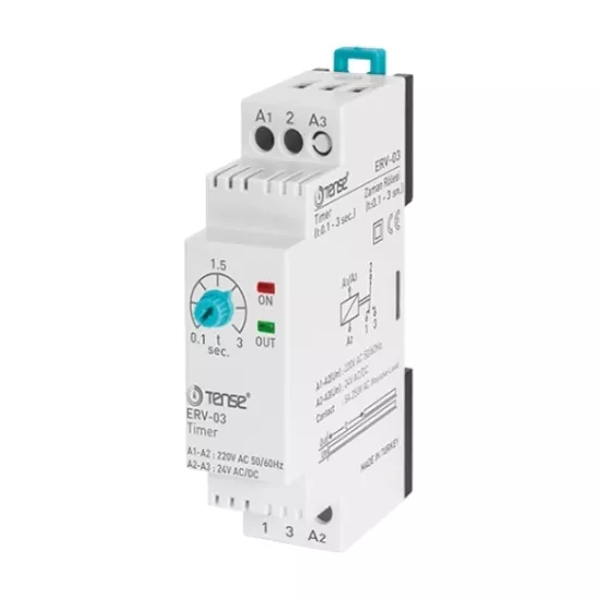  ERV-03 W-Otomat Zaman Rölesi 3sn