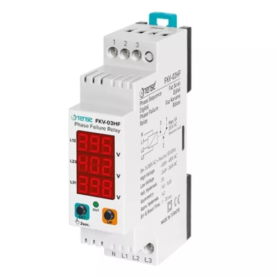 V-Otomat Tip Setli Dijital Faz Koruma Rölesi